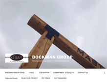 Tablet Screenshot of bockmangroup.com
